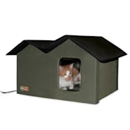 K&H Pet Products Heated Outdoor Kitty House - Extra Wide