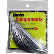 Inhaler Musky Fishing Components - Tinsel Tail - Silver