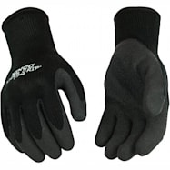 Kinco Men's Black Thermal Latex Coated Palm Gloves
