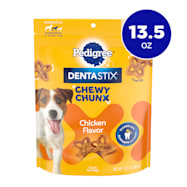 Pedigree Dentastix Small/Medium Chicken Flavor Chewy Chunx Dental Treats for Dogs