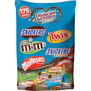 Crunchy & Crispy Lovers Halloween Chocolate Assortment Bag -  175 Pc