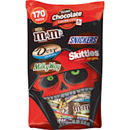Chocolate Favorites Halloween Chocolate & Skittles Assortment Bag - 170 Pc