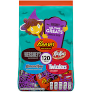 All Time Greats Snack Size Halloween Chocolate & Licorice Assortment Bag - 120 Pc