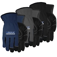 Midwest Quality Gloves Men's MAX Performance Gloves - Assorted