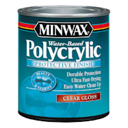 Minwax Water-Based Polycrylic - 1 Qt.