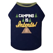 Blue Camping is Intents! T-Shirt for Dogs