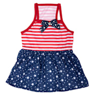 Red Stars & Stripes Dress for Dogs