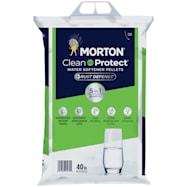 Morton 40 lb Clean & Protect Rust Defense Water Softening Pellets