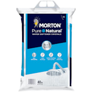 Morton Salt 40 lb Pure & Natural Water Softener Crystals
