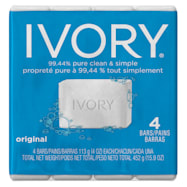 Ivory Original Bath Size Bar Soap - 4 Ct