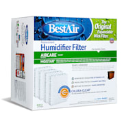 BestAir Replacement Wick Humidifier Filters - ES12 - 4 Pk