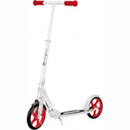 Silver/Red A5 Lux Scooter