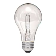 Satco 43W A19 Halogen 2900K Clear Light Bulb - 2 Ct