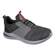 Skechers Men's Black/Grey 3.0 Cicada Bungee Slip-On Shoes