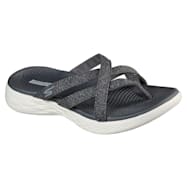 Skechers Ladies' Charcoal On The Go Dainty Sandals