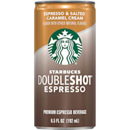 Starbucks Doubleshot Espresso 6.5 oz Espresso & Salted Caramel Cream Coffee