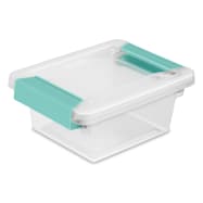Sterilite Mini Clear Clip Box