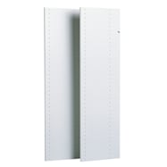 72 in White Vertical Panels