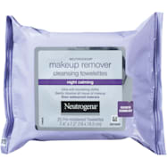 NEUTROGENA Makeup Remover Night Calming Cleansing Towelettes - 25 ct
