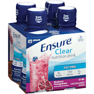 ENSURE Clear 10 fl oz Blueberry Pomegranate Nutrition Drink - 4 Pk