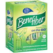 BENEFIBER Prebiotic On The Go Fiber Supplement Powder Drink Mix - 28 ct