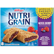 Kellogg's Nutri-Grain Mixed Berry Cereal Bars - 8 pk