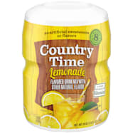 COUNTRY TIME 19 oz Lemonade Drink Mix Canister