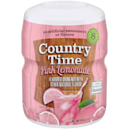 COUNTRY TIME 19 oz Pink Lemonade Drink Mix Canister