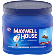 MAXWELL HOUSE 25.6 oz Half Caff Medium Roast Ground Coffee