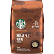 Starbucks Breakfast Blend Medium Roast Ground Coffee