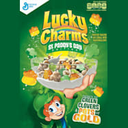 General Mills 10.5 oz Lucky Charms Breakfast Cereal - St. Paddy's Day Edition