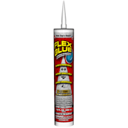 Flex Glue 10 fl oz White Strong Rubberized Waterproof Adhesive