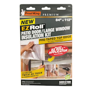 Frost King EZ Roll 3 Pc Clear Patio Door & Large Window Insulation Shrink Kit