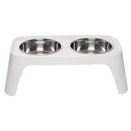 Totally Pooched Elevated Feeder w/ Stainless Bowls