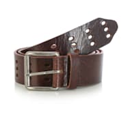 Wrangler Men's Rugged Wear Brown Triple Perforated Leather Belt