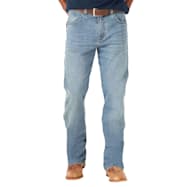 Wrangler Men's Retro Green Eagleton Performance Slim Fit Bootcut Jeans