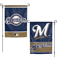 18 in x 12.5 in Milwaukee Brewers Logo 2-Sided Garden Flag