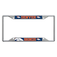 Denver Broncos Mega License Plate Frame
