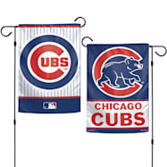 18 in x 12.5 in Chicago Cubs 2-Sided Garden Flag