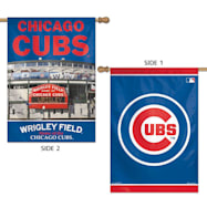 MLB Chicago Cubs 28 in x 40 in 2-Sided Vertical Flag