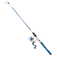 ProFISHiency Blue White Realtree Wave Tru Blue Spinning Combo