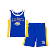 Colosseum Toddler SDSU Jackrabbits Team Graphic Tank Top & Shorts 2pc. Outfit