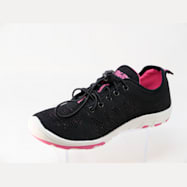 RocSoc Ladies' Black/Hot Pink Bungee Lace Water Shoes
