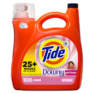 HE 2x 154 oz Liquid Detergent w/ Downy April Fresh