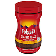 FOLGER'S 3 oz Classic Roast Instant Coffee Crystals