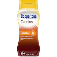 Coppertone 8 oz Tanning SPF 8 Sunscreen Lotion