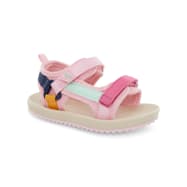 Oshkosh Kids' Pink/Multi Pascal Sandals