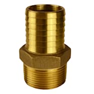 ECO-FLO 1-1/4 in Brass Male Adapter