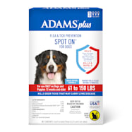 Adams Plus X-Large Flea & Tick Prevention Spot On for Dogs - 3 Pk
