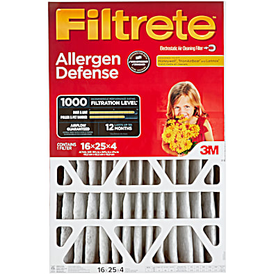 Allergen Defense 1000 Electrostatic Air Cleaning Filter by